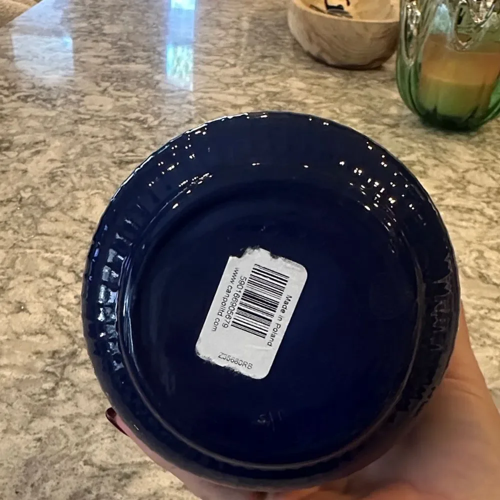 Elegant Blue Vase